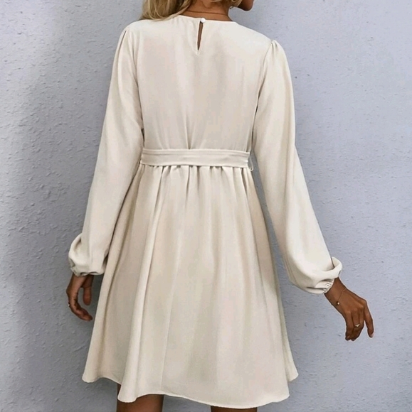 Adorable Cream Dress - Picture 6 of 6